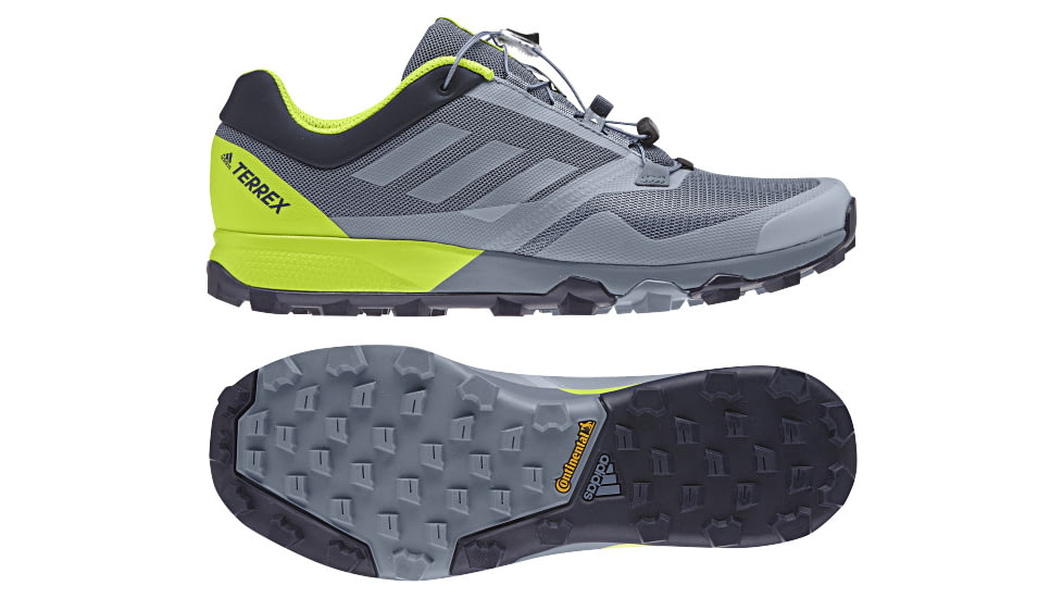 Adidas Terrex Trailmaker Trailrunning Shoes - Mens, Raw Steel/Grey One/Solar Slime, 6 US, CM7627-6