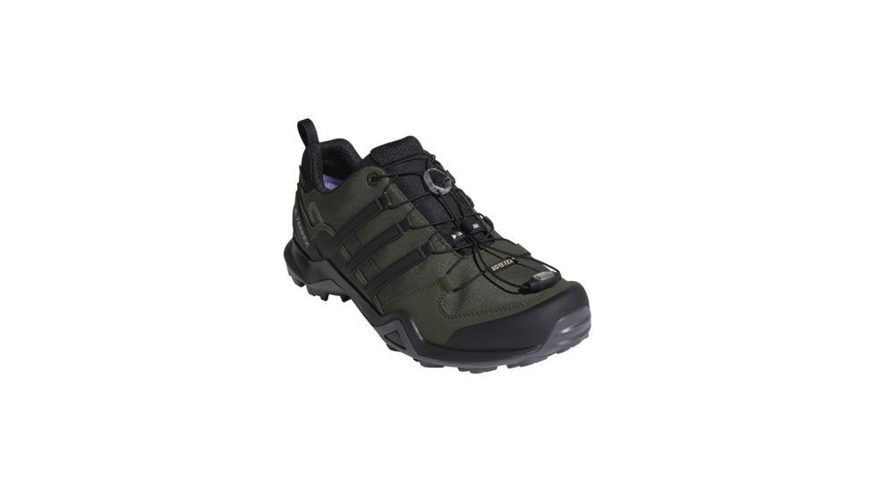 Adidas Terrex Men's Terrex Swift R2 GTX Hiking Shoes, Night Cargo/Black/Base Green, 12.5 US, CM7497-12.5