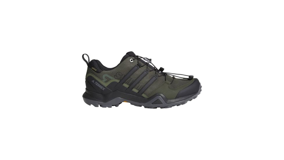 Adidas Terrex Men's Terrex Swift R2 GTX Hiking Shoes, Night Cargo/Black/Base Green, 12.5 US, CM7497-12.5