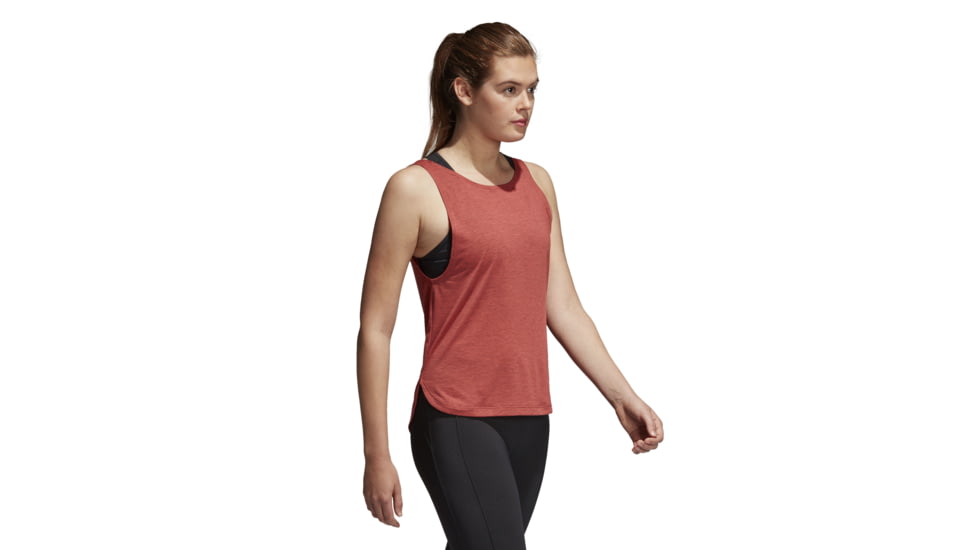 Adidas Terrex Prime Women's Low Back Tank, Trace Scarlet, Large, CE4006-L