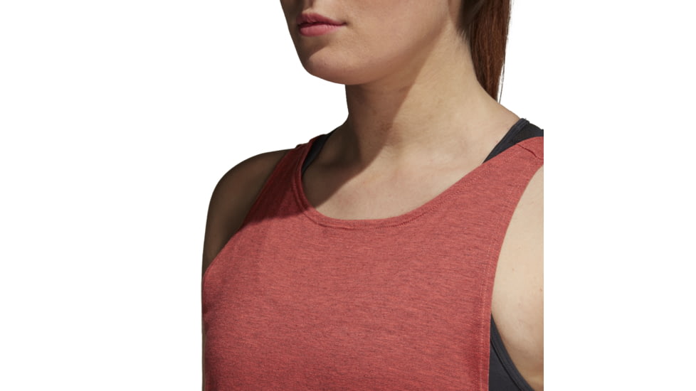 Adidas Terrex Prime Women's Low Back Tank, Trace Scarlet, Large, CE4006-L