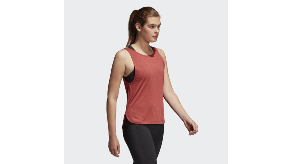 Adidas Terrex Prime Womens Low Back Tank, Trace Scarlet, Small, CE4006-S