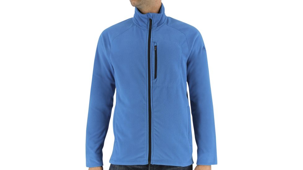 Adidas Terrex Reachout Fleece Jacket - Men's-Unity Blue-Large