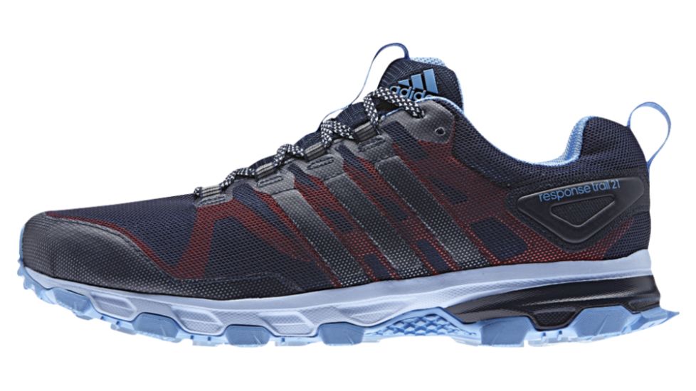 Adidas Terrex Response 21 Trail Running Shoe - Men's-Navy/Sky/Blue-Medium-13 US