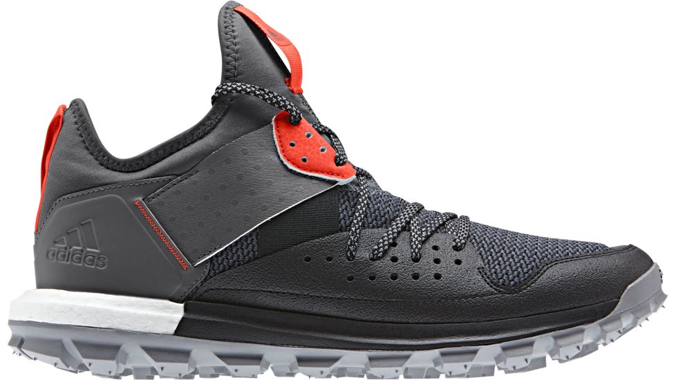 Adidas Terrex Response Trail Boost Trail Running Shoe - Men's-Black/Grey Five/Energy-Medium-11