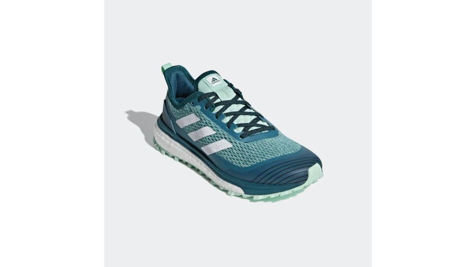 Adidas Terrex Response Trail W - Womens, Black/White/Real Teal, 7, BB6609-7