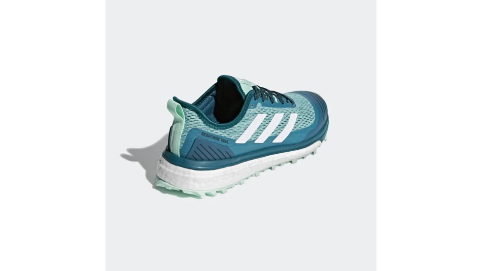 Adidas Terrex Response Trail W - Womens, Black/White/Real Teal, 7, BB6609-7