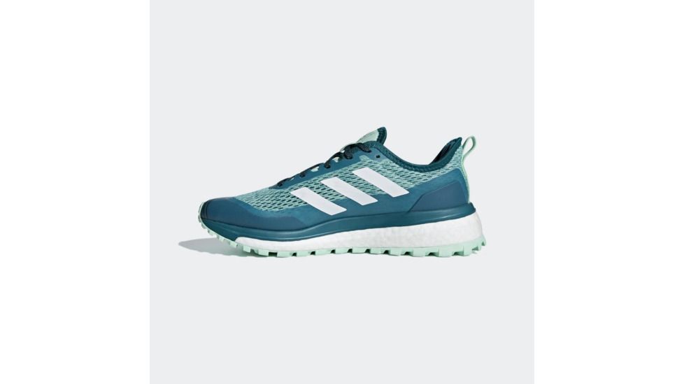 Adidas Terrex Response Trail W - Womens, Black/White/Real Teal, 7, BB6609-7