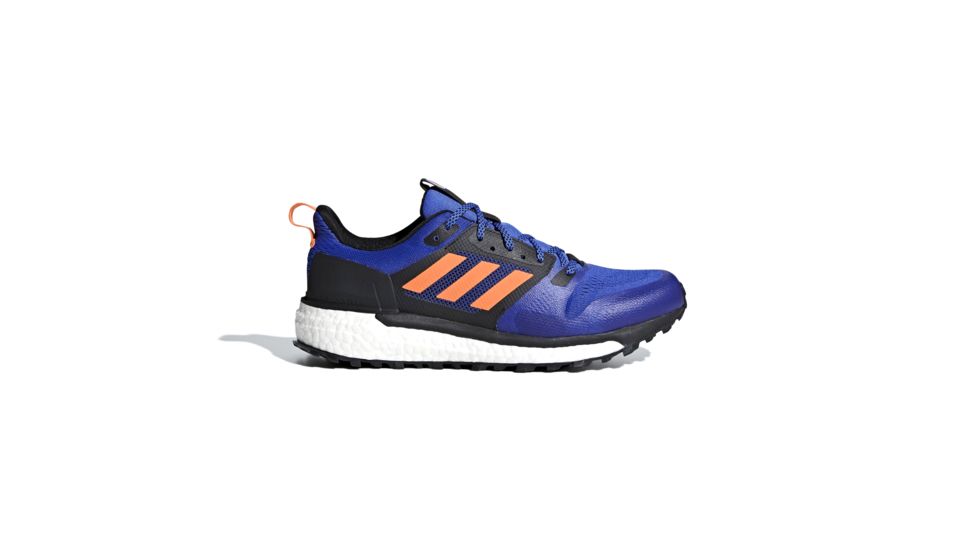 Adidas Terrex Supernova Trail Running Shoe - Men's, Hi-Res Blue/Hi-Res Orange/Black, 11, BB6622-11
