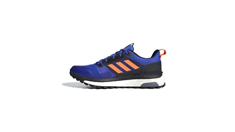 Adidas Terrex Supernova Trail Running Shoe - Men's, Hi-Res Blue/Hi-Res Orange/Black, 11, BB6622-11