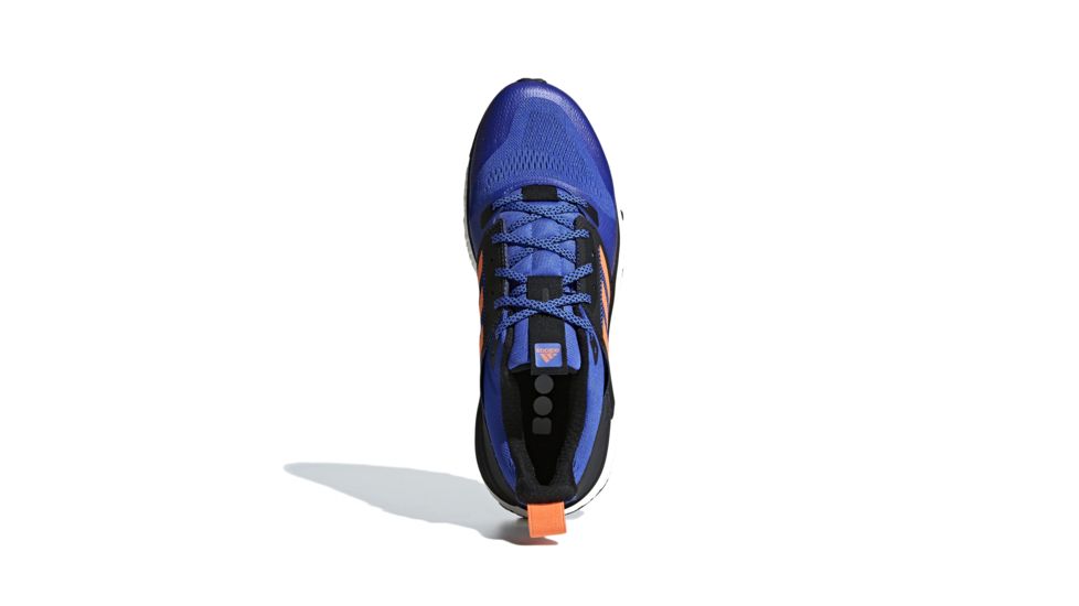 Adidas Terrex Supernova Trail Running Shoe - Men's, Hi-Res Blue/Hi-Res Orange/Black, 11, BB6622-11