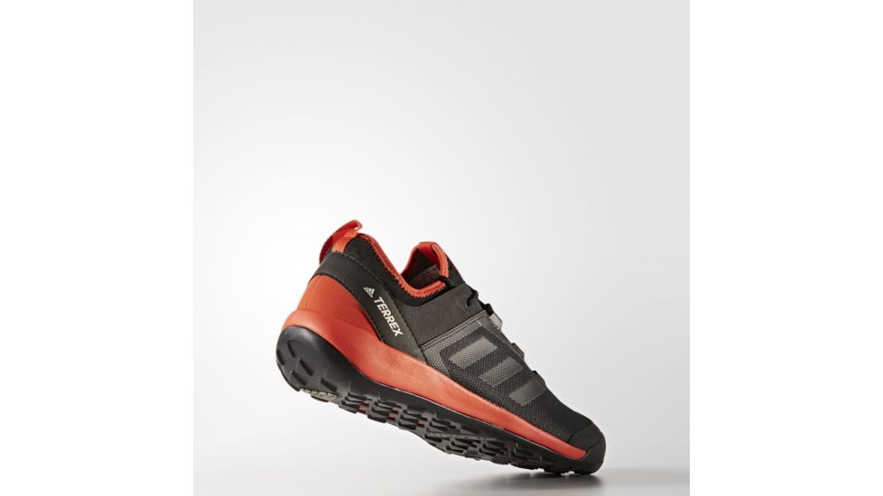 Adidas Terrex Swift Solo Approach Shoe - Men's, Black/Black/Energy, 11 S80929-11