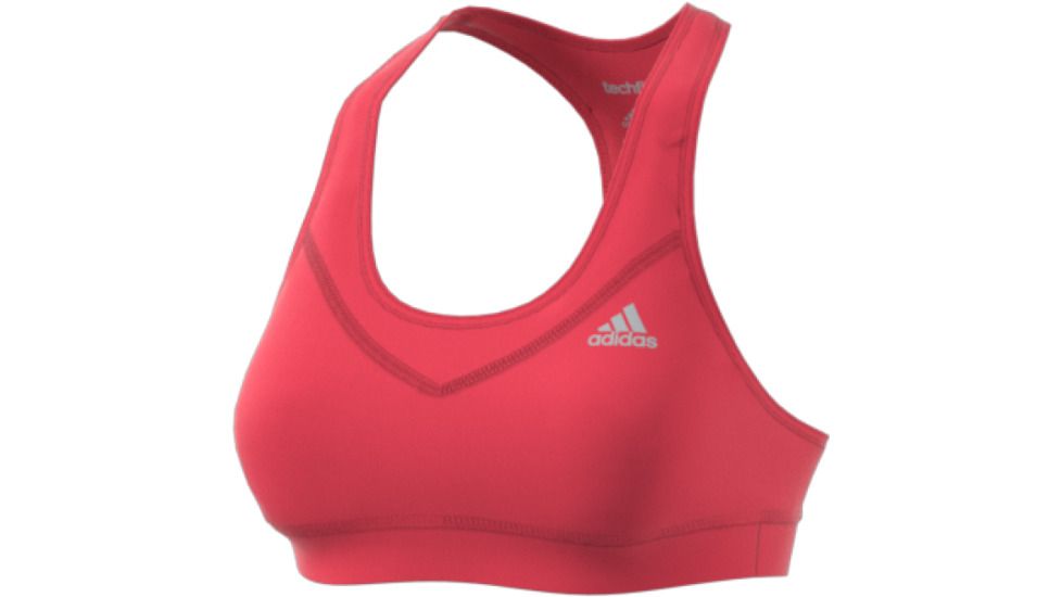 Adidas Terrex Techfit Bra - Women's-Core Pink/Matte Silver-Small