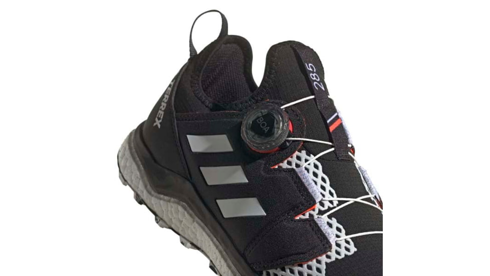 Adidas Terrex Agravic Boa Shoes - Men's, Core Black/Crystal White/Solar Red, 9, FY9454-001-9