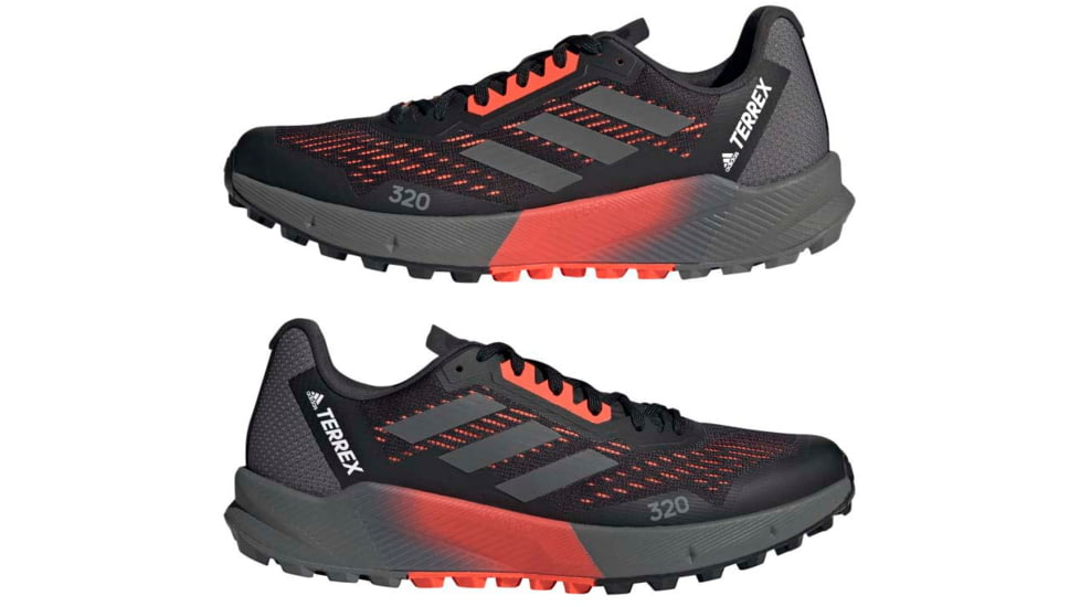 Adidas Terrex Agravic Flow 2 Trail Running Shoes - Men's, Core Black/Grey Four/Ftwr White, 10.5, GZ8887-10.5