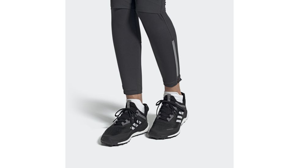 Adidas Terrex Agravic Flow - Womens, Black/Grey Two/Grey Four, 9, G26097-9