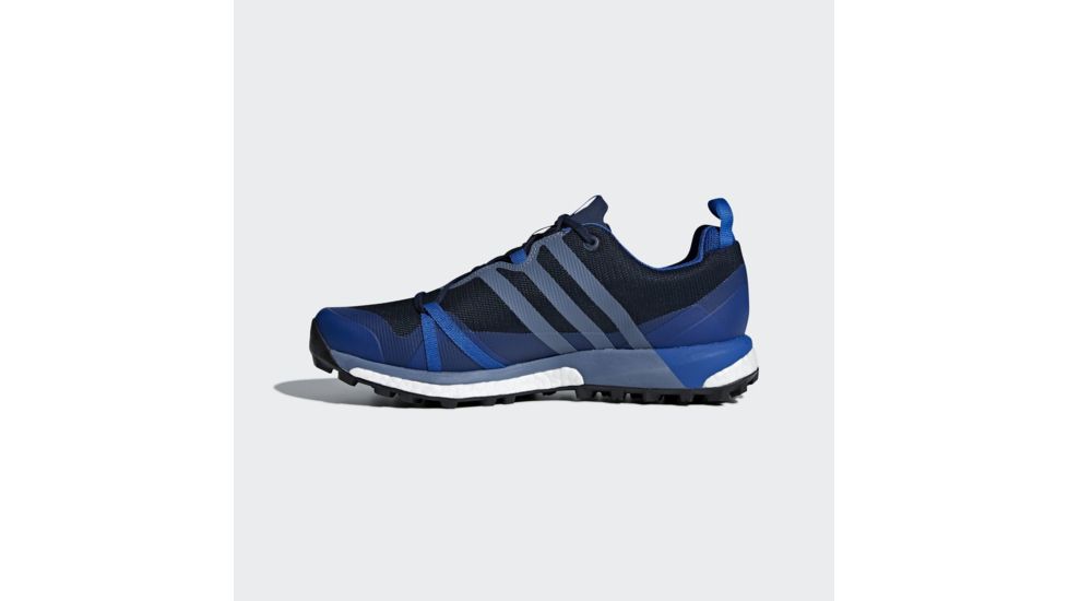 Adidas Terrex Agravic GTX Trail Running Shoe - Men's, Col. Navy/Raw Steel/Blue Beauty, 9, CM7611-9