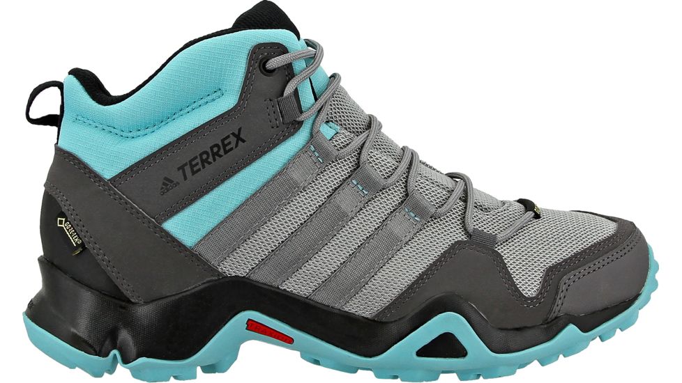 Adidas Terrex AX2R Mid GTX Hiking Boot - Women's-Solid Grey/Black-Medium-6.5