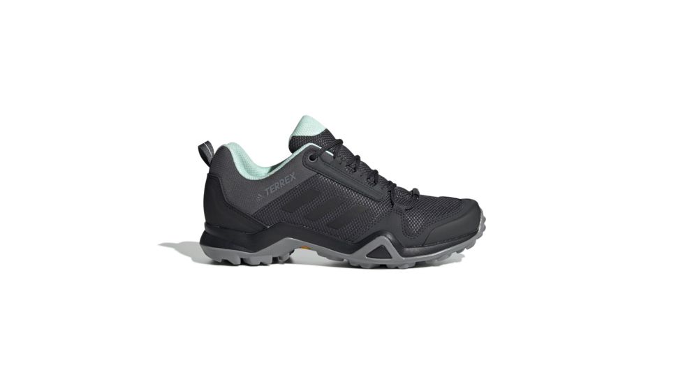 Adidas Terrex AX3 GTX - Womens, Grey Five/Black/Clear Mint, 6.5, BC0573-6.5
