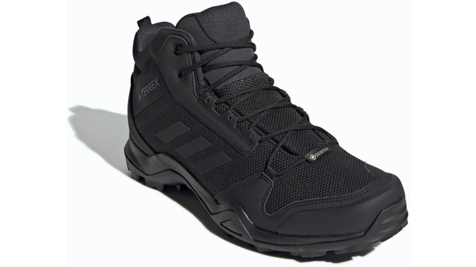 Adidas Terrex AX3 Mid GTX - Men's, Black/Black/Carbon, 14, BC0466-14