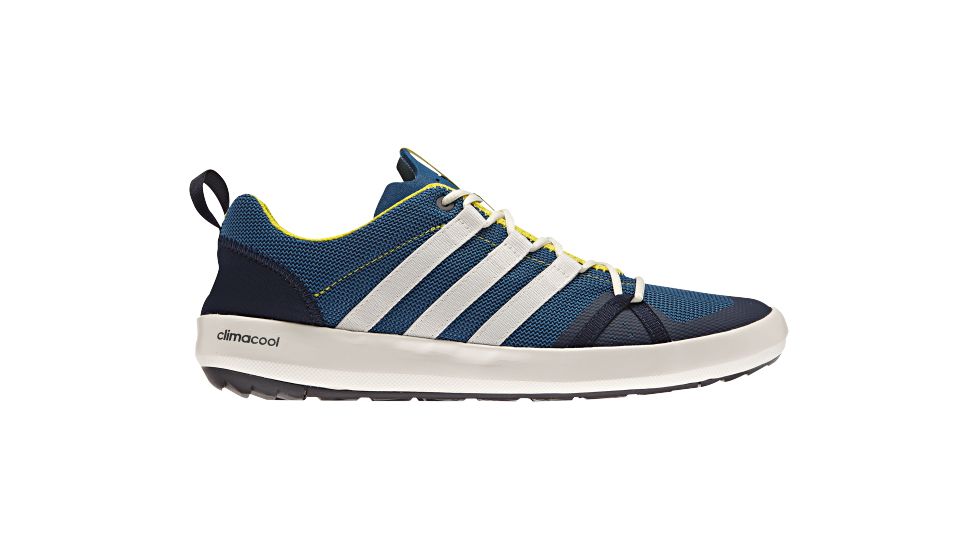 Adidas Terrex Climacool Boat Lace Watersport Shoe - Men's-Blue/White/Brt Yellow-Medium-9.5