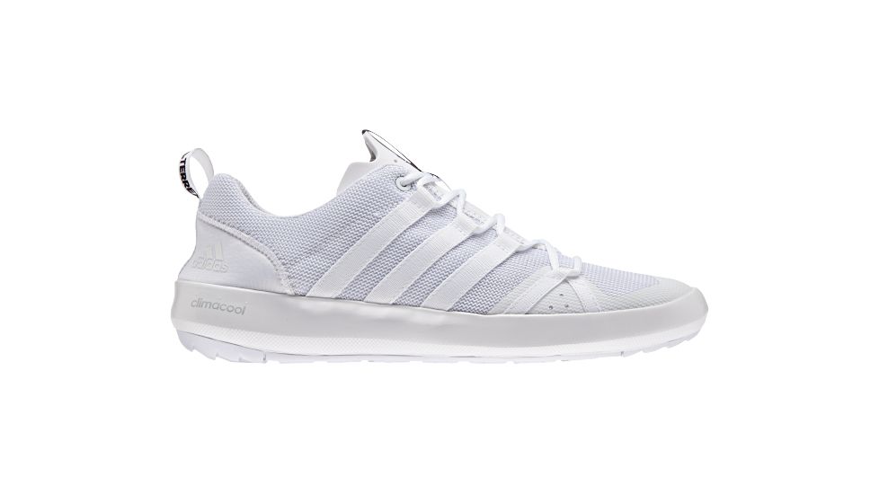 Adidas Terrex Climacool Boat Lace Watersport Shoe - Men's-White/White/Blk-Medium-9.5