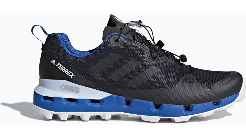 Adidas Terrex Fast GTX Surround Hiking Shoe - Men's, Legend Ink/Black/Blue Beauty, 12, AQ0726-12