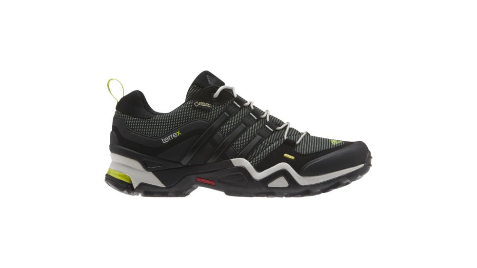 Adidas Terrex Fast X GTX Hiking Shoe - Men's-Carbon/Black/Scarlet-Medium-10.5 US