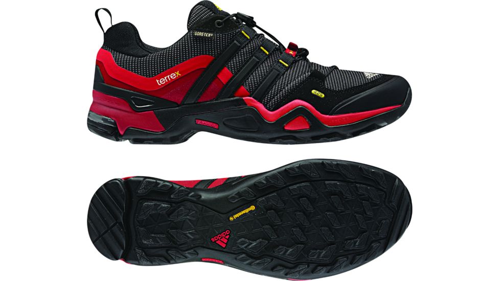 Adidas Terrex Fast X GTX Shoe - Men's-8 US-Sharp Grey/Black/Vivid Red