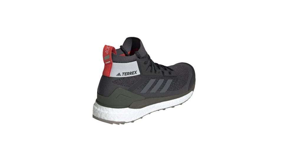 Adidas Terrex Free Hiker Hiking Shoes - Men's, Black/Grey Six/Night Cargo, 9.5, D98046-9.5