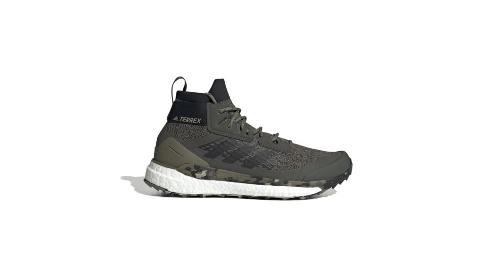Adidas Terrex Free Hiker Hiking Shoes - Men's, Raw Khaki/Black/St Desert Sand, 13, EF0774-13