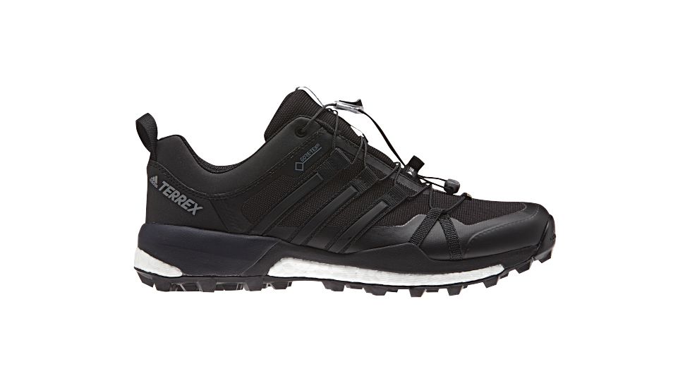 Adidas Terrex Skychaser GTX Trail Running Shoe - Men's-Blk/Blk/White-Medium-10.5