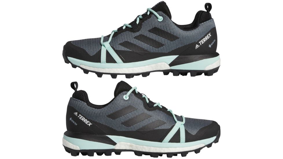 Adidas Terrex Skychaser LT GTX, Ash Grey/Black/Clear Mint, 9.5, F36120-9.5
