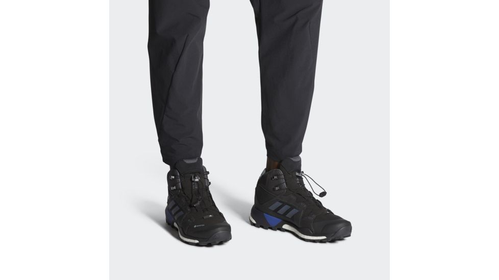 Adidas Terrex Skychaser XT Mid GTX - Men's, Black/Grey Five/Col Royal, 10, EE5334-10