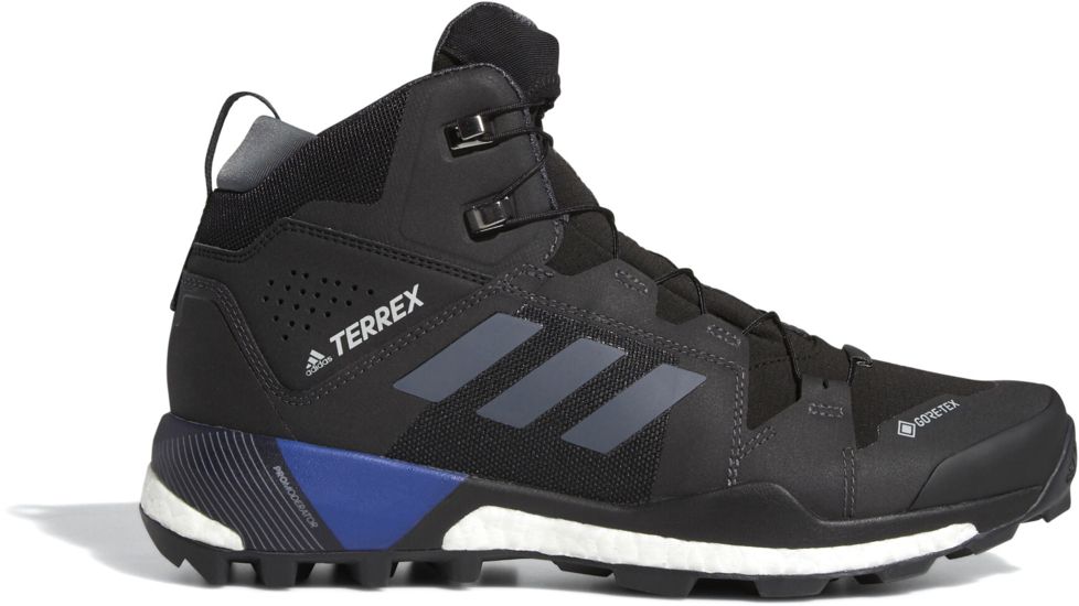 Adidas Terrex Skychaser XT Mid GTX - Men's, Black/Grey Five/Col Royal, 10, EE5334-10