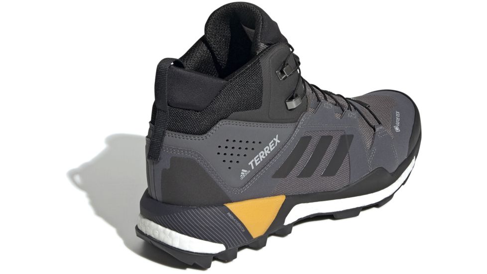 Adidas Terrex Skychaser XT Mid GTX - Men's, Grey Five/Black/Active Gold, 11, EE5335-11