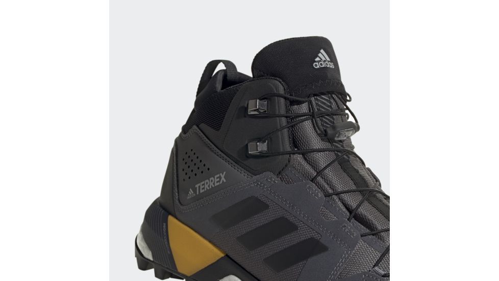 Adidas Terrex Skychaser XT Mid GTX - Men's, Grey Five/Black/Active Gold, 11, EE5335-11