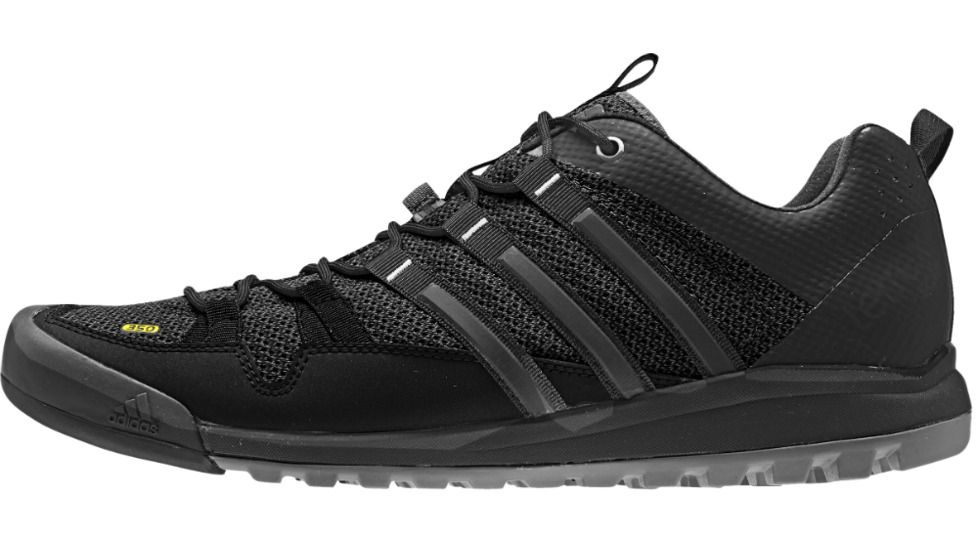 Terrex Solo Approach Shoe - Mens-Grey/Black/White-Medium-8.5