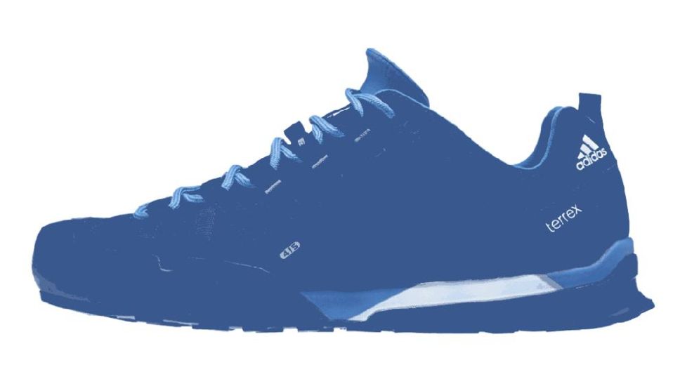 Terrex Solo Approach Shoe - Mens-Royal/Black/Navy-Medium-11.5 US