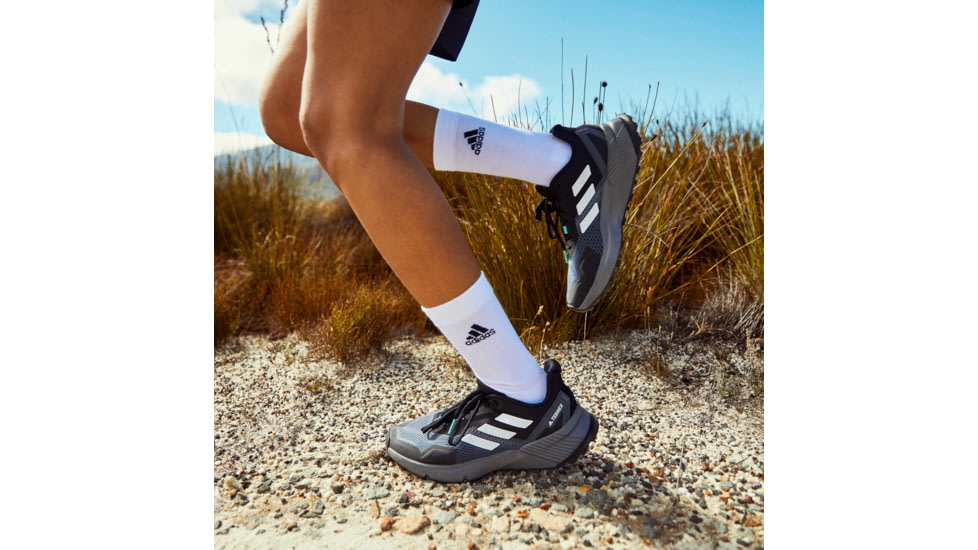 Adidas Terrex Soulstride Trailrunning Shoes - Womens, Core Black/Crystal White/Mint Ton, 5.5, FY9256-001-5.5