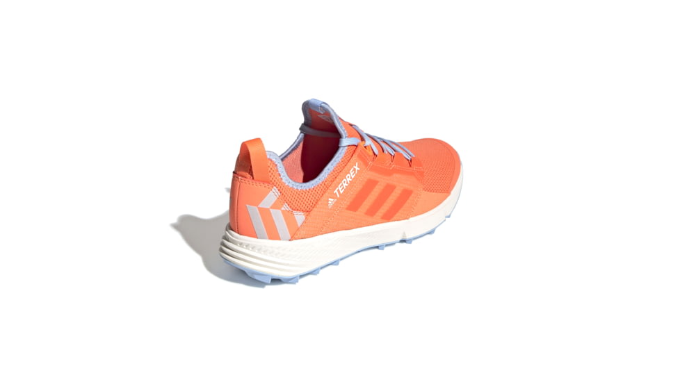 Adidas Terrex Speed LD - Womens, Hi-Res Coral/Hi-Res Coral/Glow Blue, 9.5, G26441-9.5