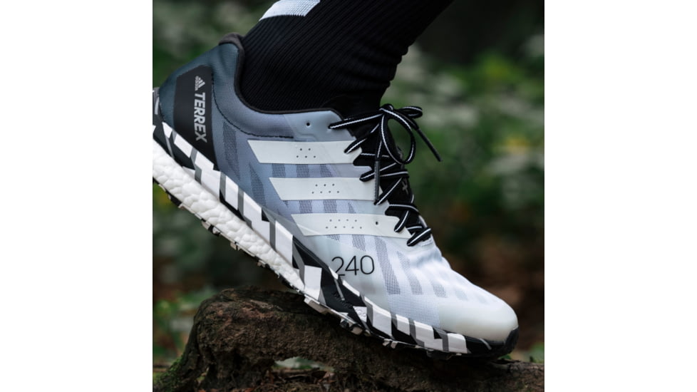 Adidas Terrex Speed Ultra Shoes - Men's, White/Crystal White/Core Black, 12.5, FW2805-100-12.5
