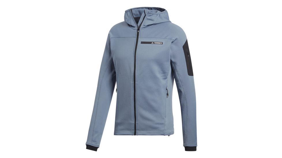 Adidas Terrex Stockhorn Men's Hoodie, Raw Steel, 2XL, CF9850-2XL