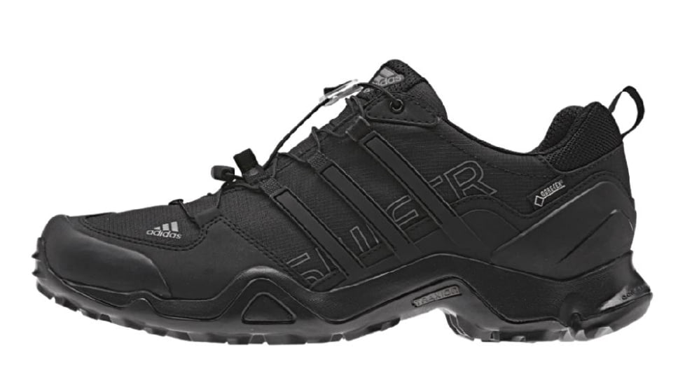 Adidas Terrex Swift R GTX Hiking Shoe - Men's-Black/Grey/Red-Medium-10 US