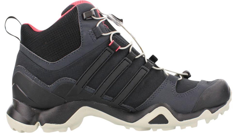 Adidas Terrex Swift R Mid GTX Hiking Boot - Women's-Grey/Black/Blush-Medium-9.5