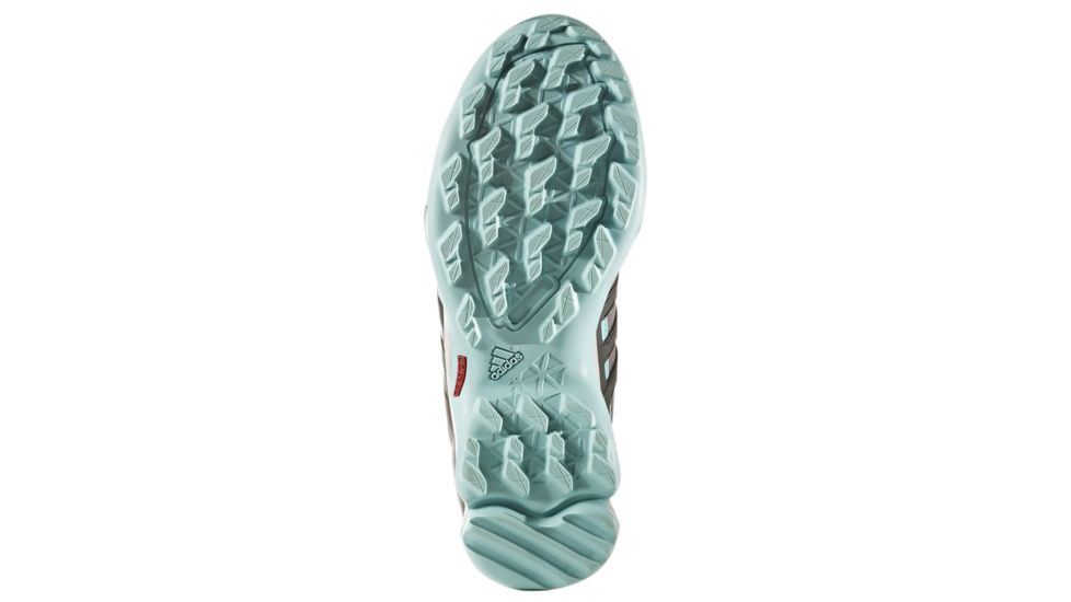 Adidas Terrex Swift R Mid GTX Hiking Boot - Womens, Grey Two/Utility Black/Clear Aqua, 6 BZ0593-6