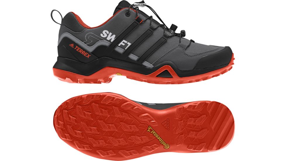 Adidas Terrex Swift R2 GTX, Grey Five/Black/Active Orange, 9, G28410-9