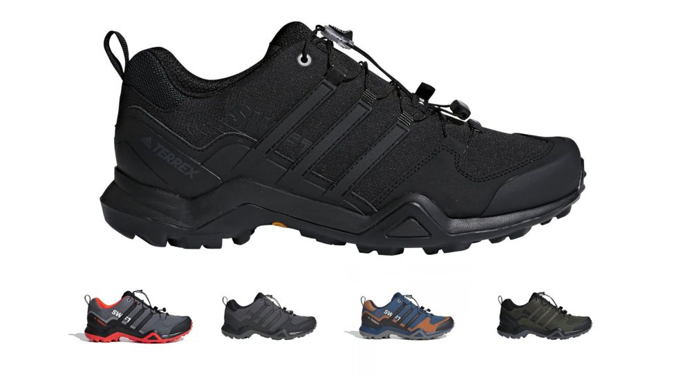 Adidas Outdoor Terrex Swift R2 Hiking Shoe - Men's, Black/Black/Gray, Grey Five/Black/Active Orange, Grey Six/Carbon/Grey Five, Legend Marine/Black/Tech Copper, Night Cargo/Night Cargo/Grey Five