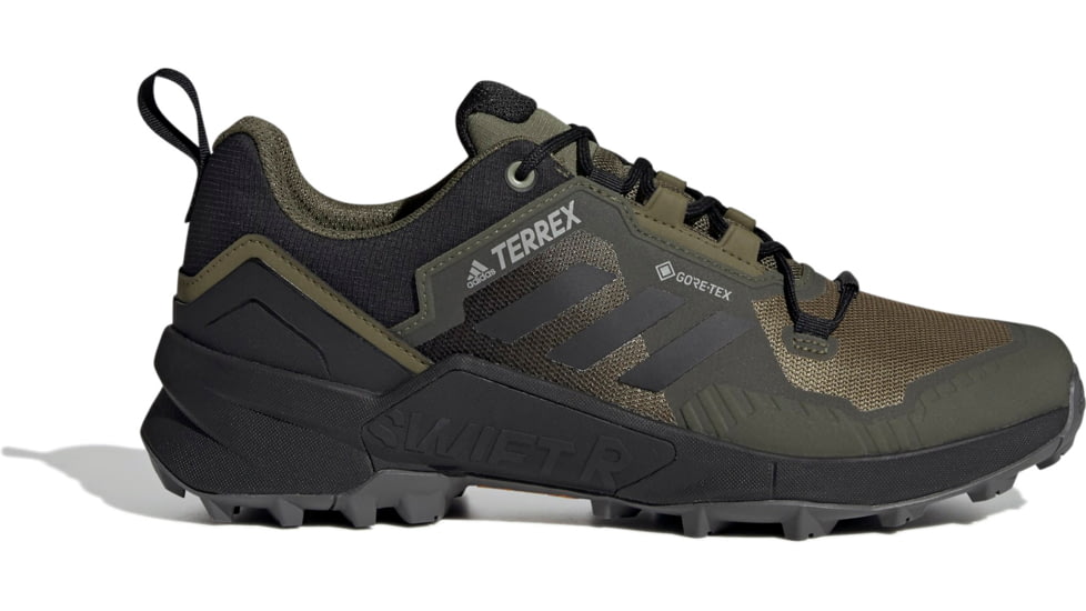 Adidas Terrex Swift R3 GTX Hiking Shoes - Men's, Focus Olive/Core Black/Grey Five, 11, GY5075-11