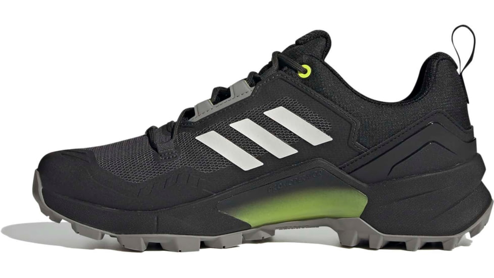 Adidas Terrex Swift R3 GTX Shoes - Men's, Core Black/Grey One/Solar Yellow, 9, FW2770-001-9